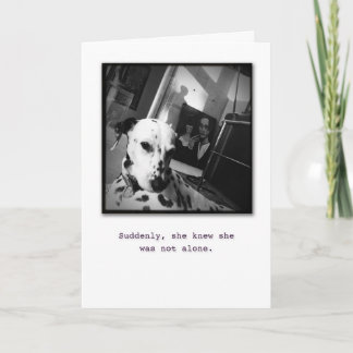 Ich bin hier für Sie Karte