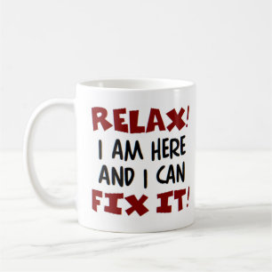 Ich bin hier Kaffee-Tasse Kaffeetasse