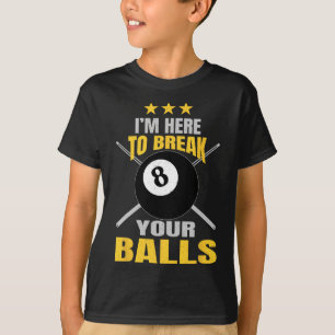 Ich bin hier, um Ihre lustigen sarkastischen Billa T-Shirt