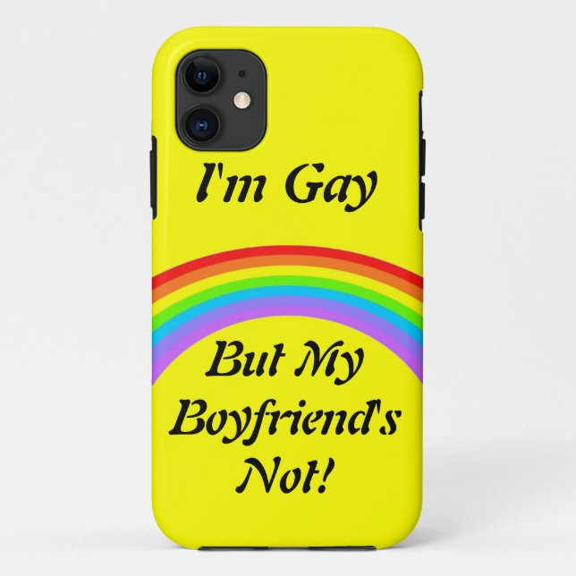 Ich bin homosexuell! Fall Case-Mate iPhone Hülle (Rückseite)