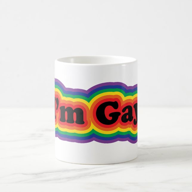 Ich bin homosexuell kaffeetasse (Mittel)