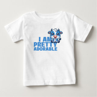 Ich bin Hübsch und individuell. Baby T-shirt