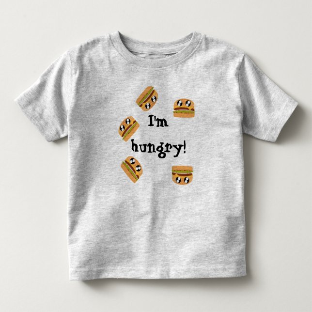 ich bin hungriges Kindert-shirt Kleinkind T-shirt (Vorderseite)