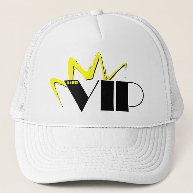 Ich bin Hut VIP v1.1 Truckerkappe (Vorderseite)