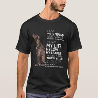 Ich bin Ihr Freund Ihr Partner Ihre AmStaff Dog Ma T-Shirt