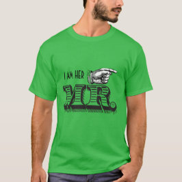Ich bin ihr Mr. Retro, der den T - Shirt von Handg
