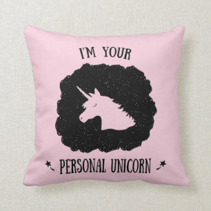 Ich bin Ihr persönliches Einhorn Kissen
