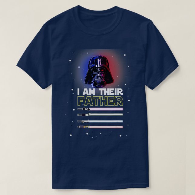 Ich bin ihr Vater Funny Vathed Day T-Shirt (Design vorne)