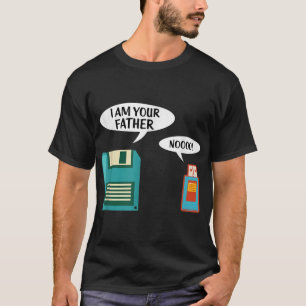 Ich bin Ihr Vater USB-Floppy-Disk IT Computer Geek T-Shirt