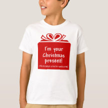 Ich bin Ihr Weihnachtsgeschenk-Baby-Shirt