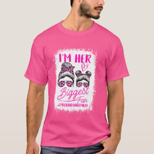 Ich bin ihre größte Fan Proud Tance Mama Funny Mum T-Shirt