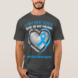 Ich bin ihre Stimme, die ich für meine Tochter bla T-Shirt