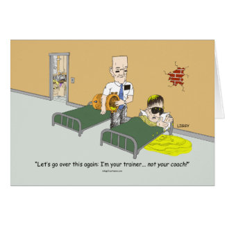 Ich bin Ihre Trainer-Karte