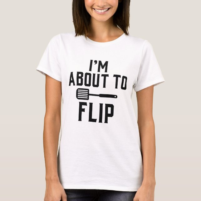 Ich bin im Begriff Drehen T-Shirt (Vorderseite)