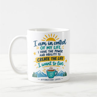 Ich bin im Griff meines Lebens Tasse