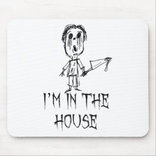 Ich bin im Halloween-Kostümdesign Mousepad