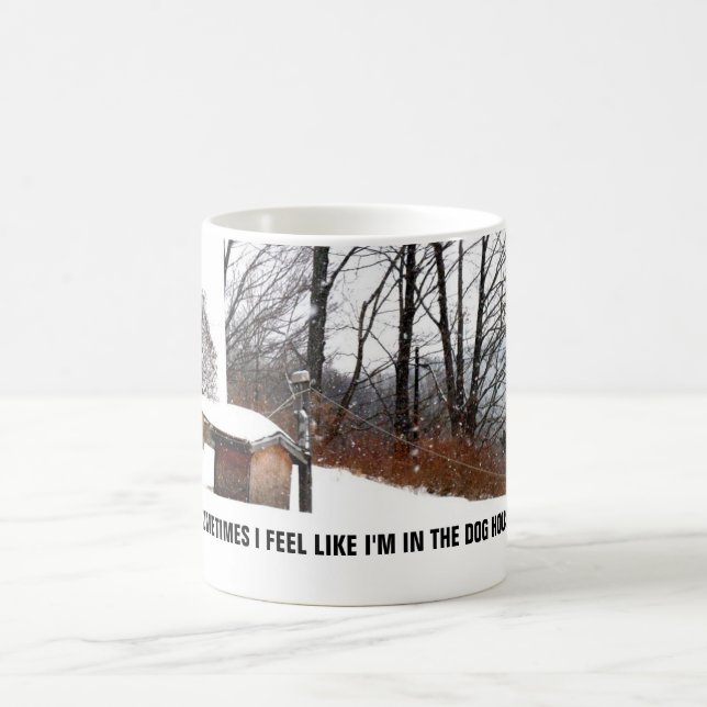 ICH BIN IM HUNDERHAUS KAFFEETASSE (Mittel)