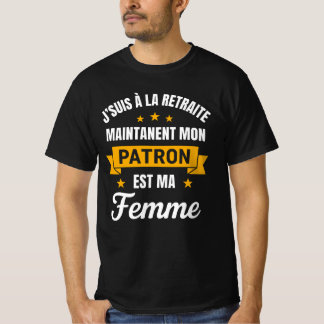 Ich bin im Ruhestand, mein einziger Chef ist meine T-Shirt