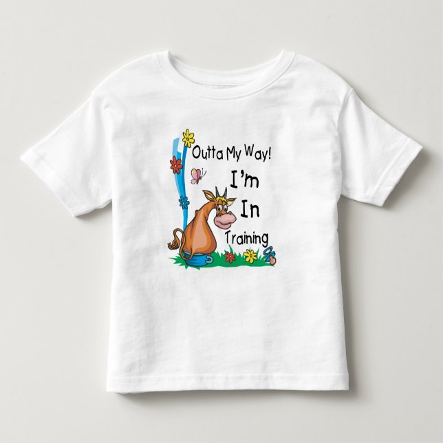 Ich bin im Training Kleinkind T-shirt (Vorderseite)