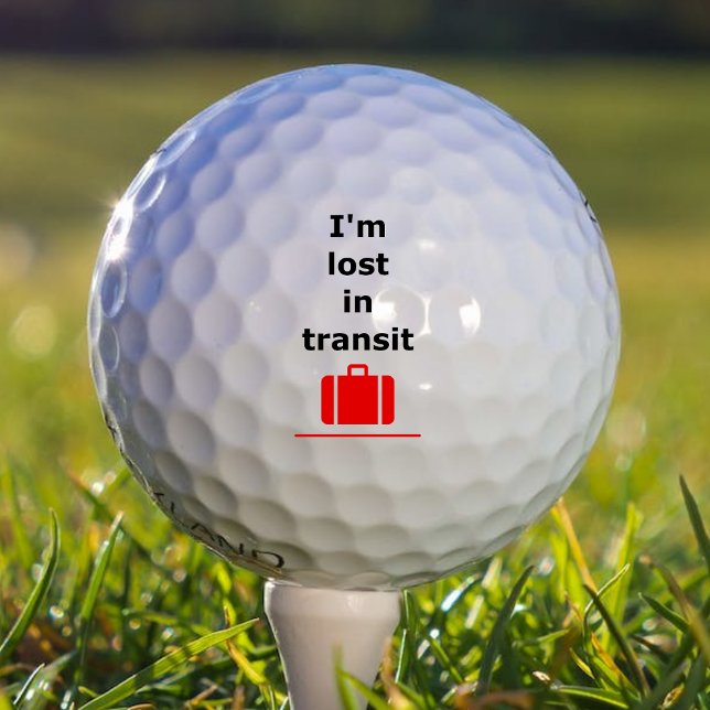 Ich bin im Transit Reisekoffer mit heller Farbe ve Golfball (Von Creator hochgeladen)