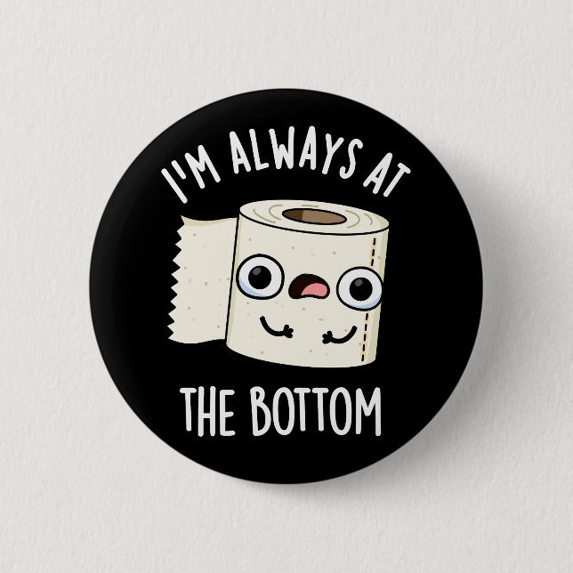 Ich bin immer an der Unterseite Toilettenpapier Pu Button (Vorderseite)