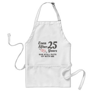 Ich bin immer noch 25 Jahre alt Schürze