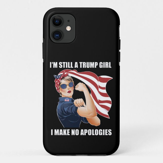 Ich bin immer noch ein Trump-Mädchen, das ich mich Case-Mate iPhone Hülle (Rückseite)