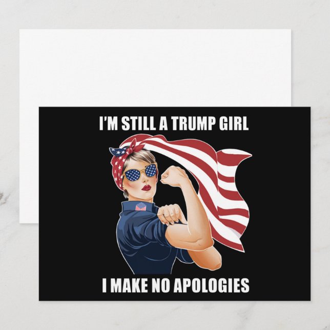 Ich bin immer noch ein Trump-Mädchen, das ich mich Einladung (Vorne/Hinten)