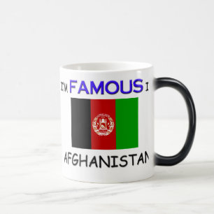 Ich bin in AFGHANISTAN berühmt Verwandlungstasse