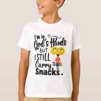 Ich bin in den Händen Gottes... Kinder T Shirt