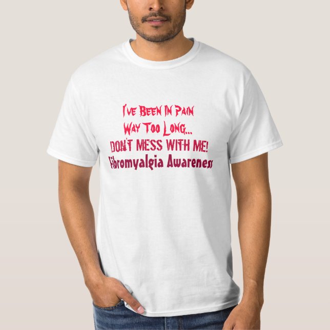 Ich bin in den Schmerz, zu lang…, verwirre nicht… T-Shirt (Vorderseite)