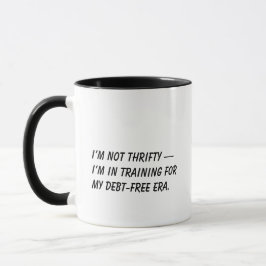 Ich bin in der Ausbildung für meine schuldenfreie Tasse