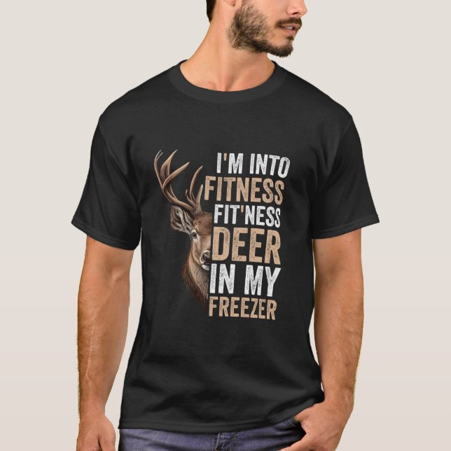 Ich bin in der Fitness, die ich in meinem Freezer  T-Shirt (Vorderseite)