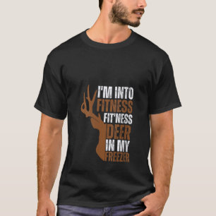 Ich bin in der Fitness, die ich in meinem Gefrierw T-Shirt