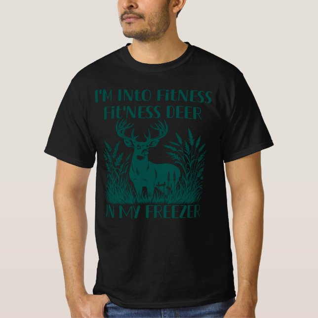 Ich bin in der Fitness, in meinem Gefrierwitz. T-Shirt (Vorderseite)