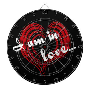 Ich bin in der Liebe... Dartscheibe