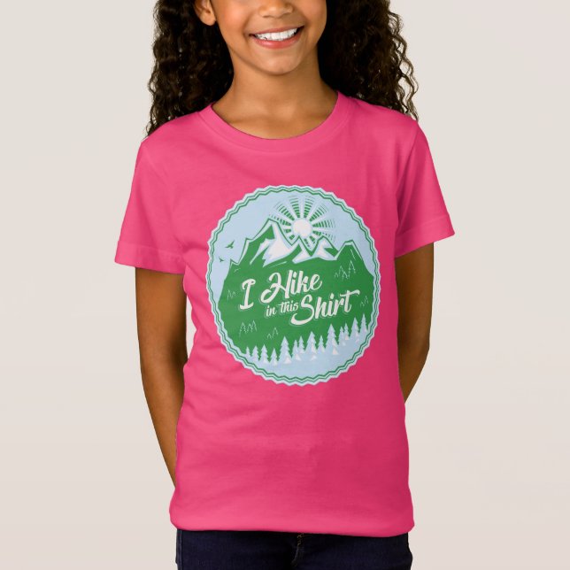 Ich bin in diesem Shirt gewandert (Vorderseite)