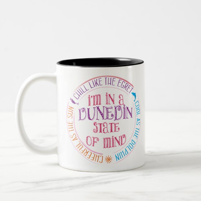 Ich bin in einem Dunedin Florida-Staat des Zweifarbige Tasse (Links)