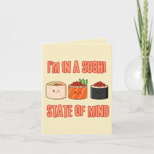 Ich bin in einem Sushi-Staat des Geistes - Feinsch Karte