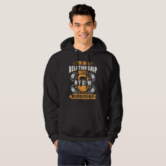 Ich bin in einer Beziehung mit meinem Fitnessstudi Hoodie