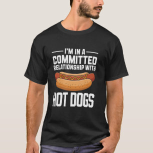 Ich bin in einer festen Beziehung mit Hot Dog Wien T-Shirt