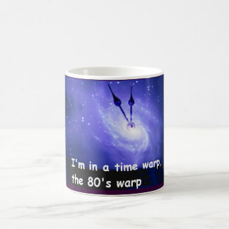 Ich bin in einer Warp-Zeit Kaffeetasse