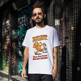 Ich bin in Fit'ness gefroren in meinem Mund Tri-Blend Shirt