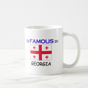 Ich bin in GEORGIA berühmt Kaffeetasse