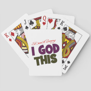 Ich bin in Gottes Händen Spielkarten