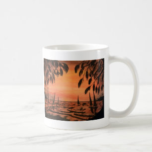 Ich bin in Island Time Kaffeetasse