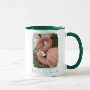Ich bin in Island Time Tasse