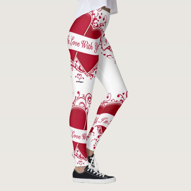 Ich bin in Liebe mit dir. Leggings (Rechts)