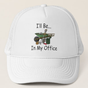 Ich bin in meinem Büro [Garten] Truckerkappe