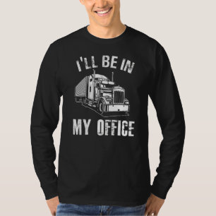 Ich bin in meinem Büro und bin stolz auf den Fahre T-Shirt